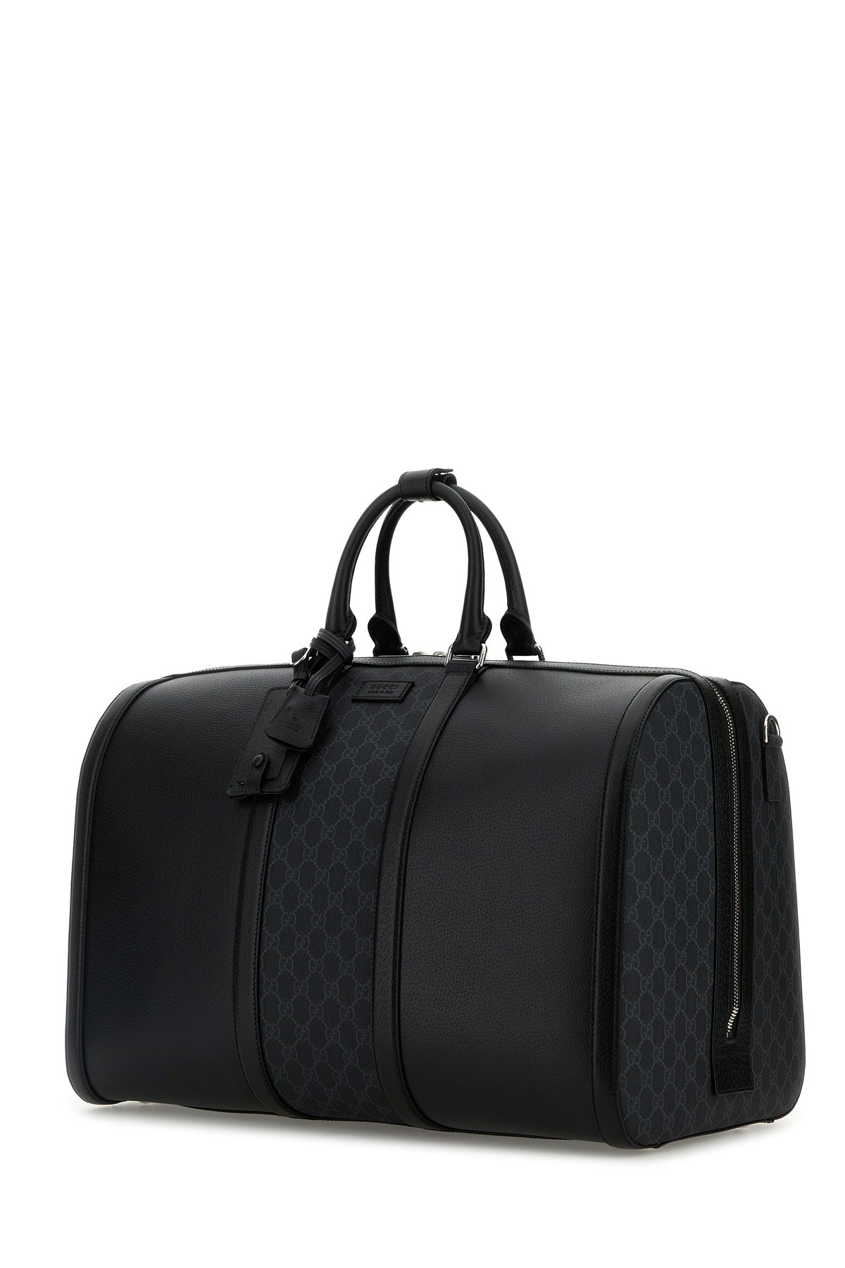 Gucci Borsa da viaggio in tela nera, view 2