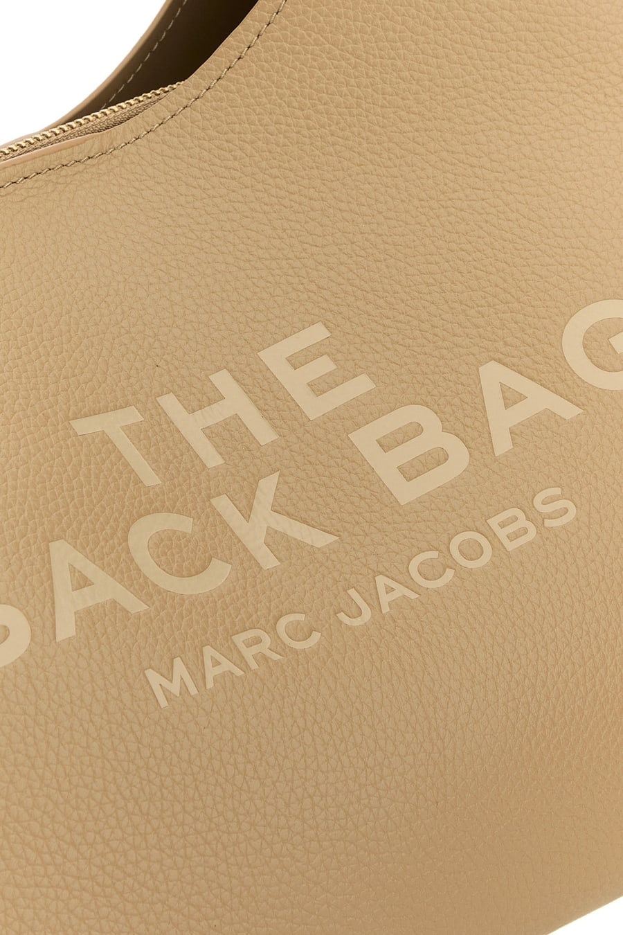 Marc Jacobs Borsa shopping The Sack Bag in pelle beige, view 4