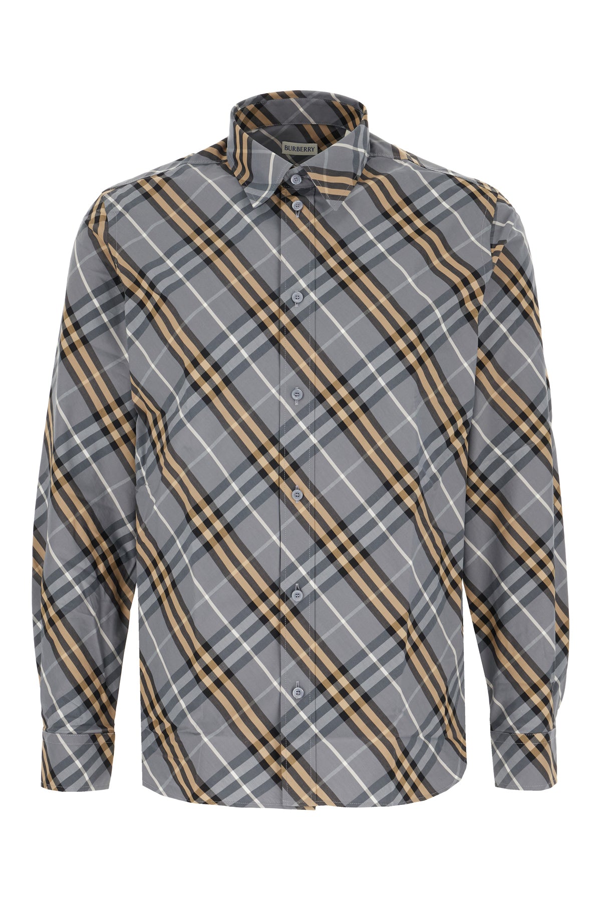 Burberry Camicia in popeline stampato