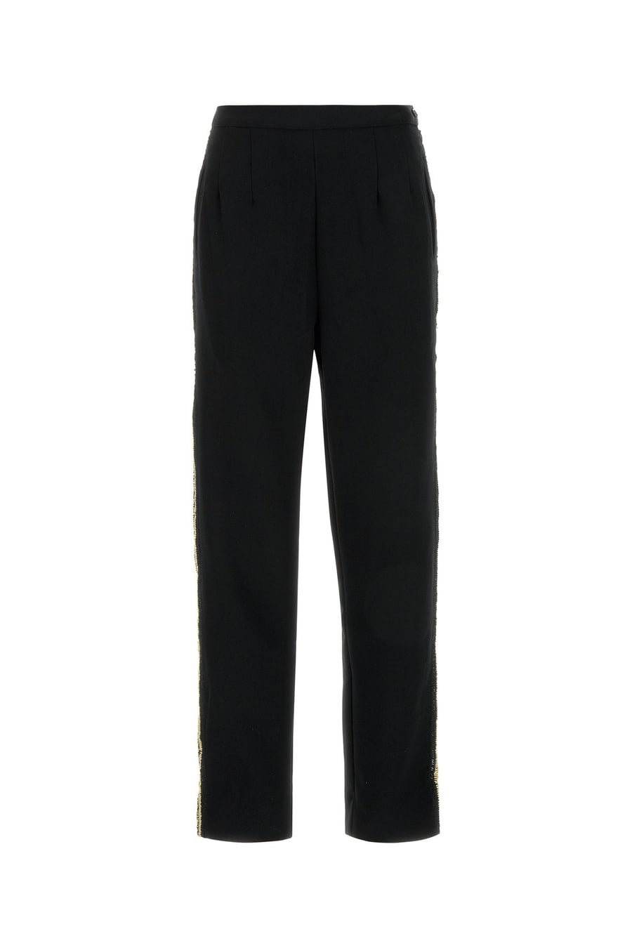 BODE Pantalone in crepe nero