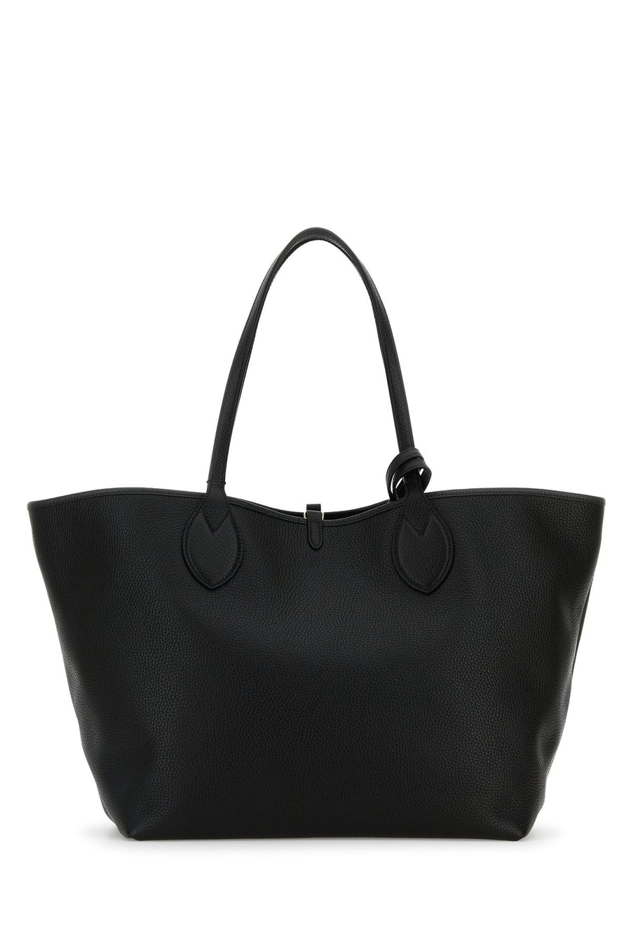 Gucci Borsa shopping reversibile in pelle nera, view 3