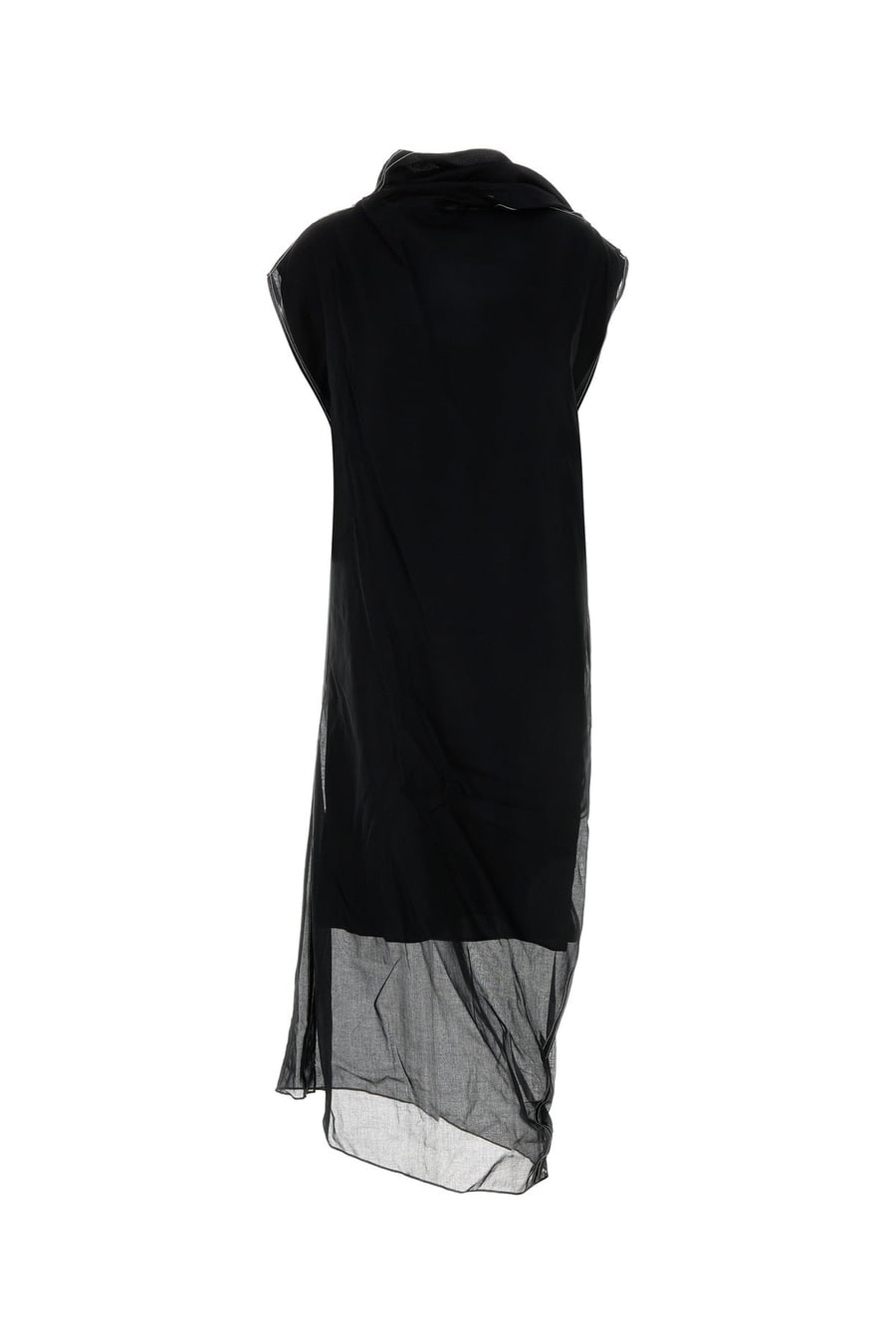 CARVEN Abito in cotone nero