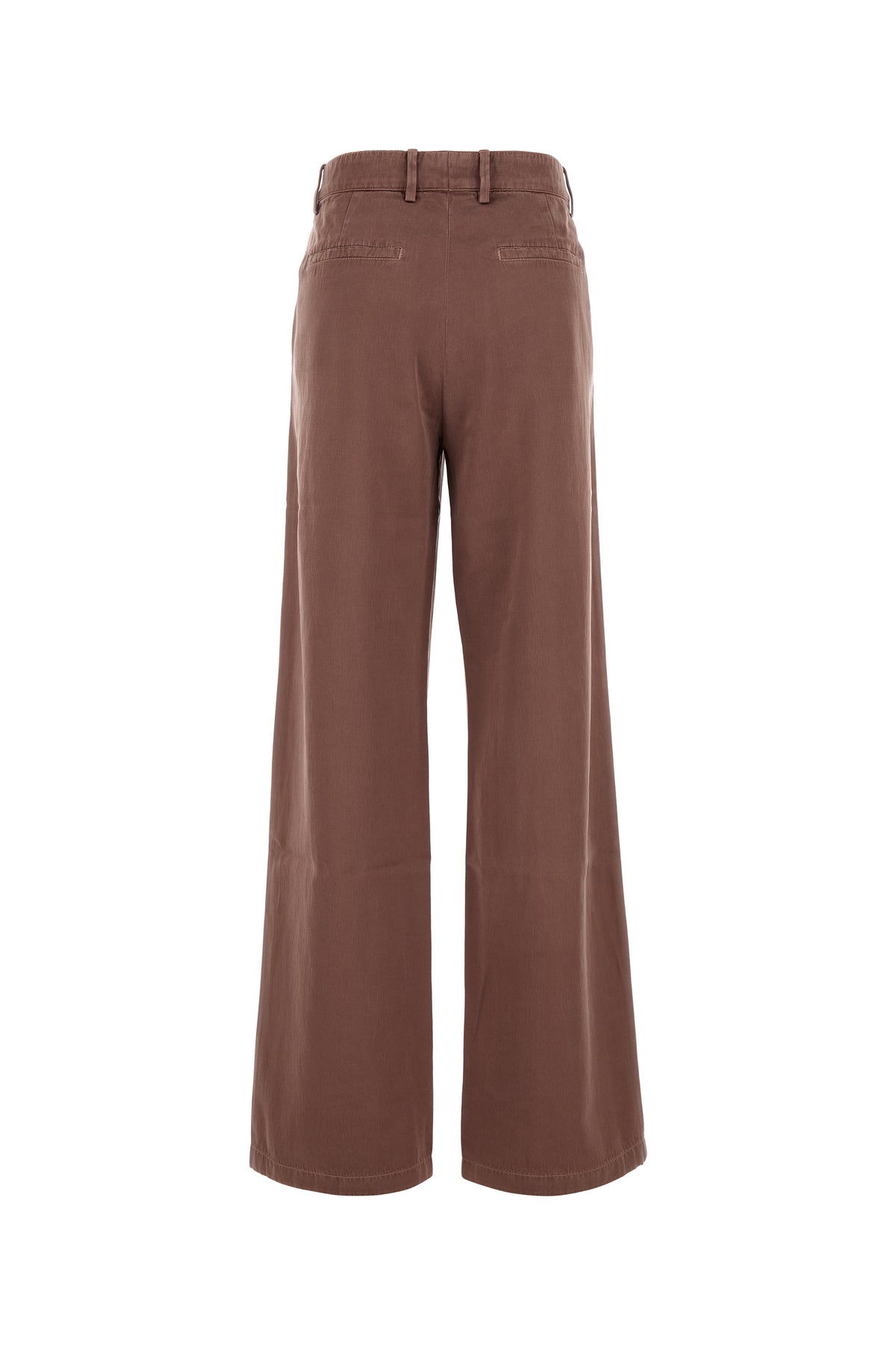 Dries Van Noten Pantalone Paxy in raso rosa antico, view 2