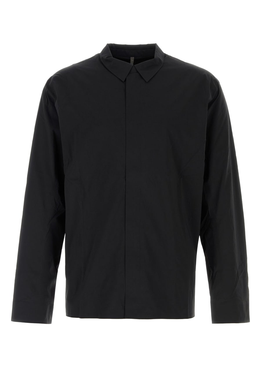 VEILANCE Camicia Metry in nylon stretch nero