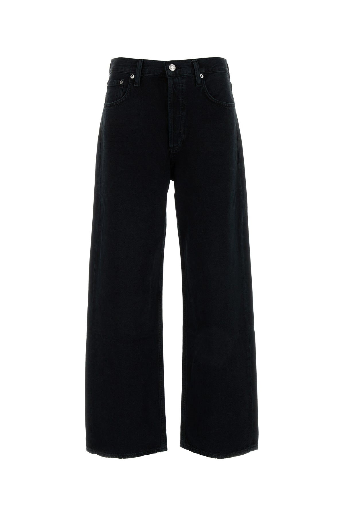 AGOLDE Jeans Crushed in denim nero