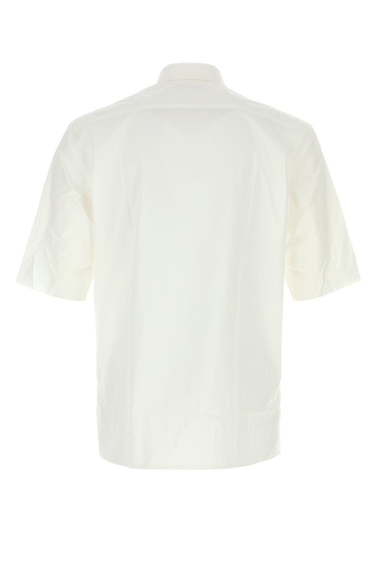 NAMACHEKO Camicia Guardia in popeline bianco, view 2