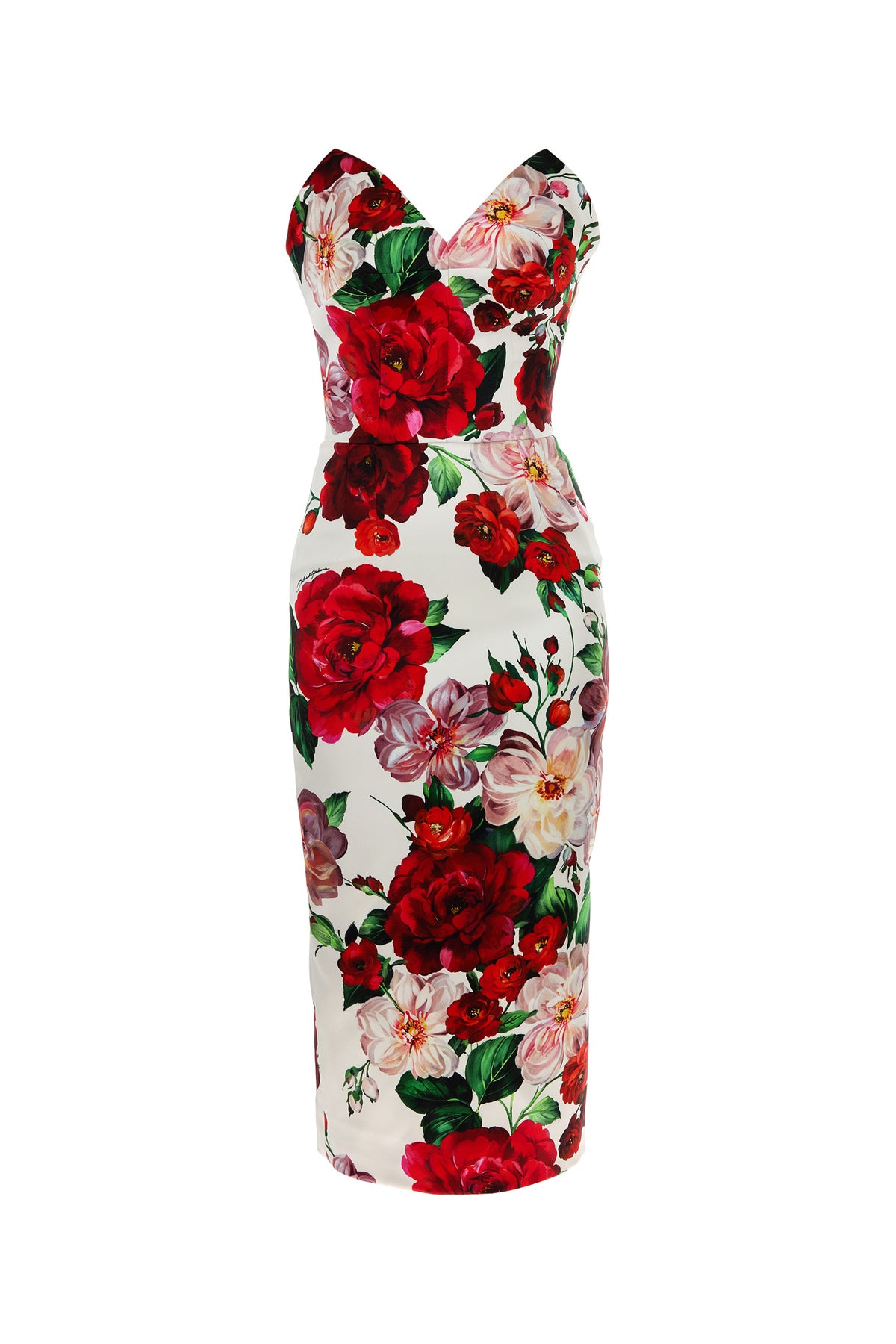 Dolce & Gabbana Abito in raso stampato