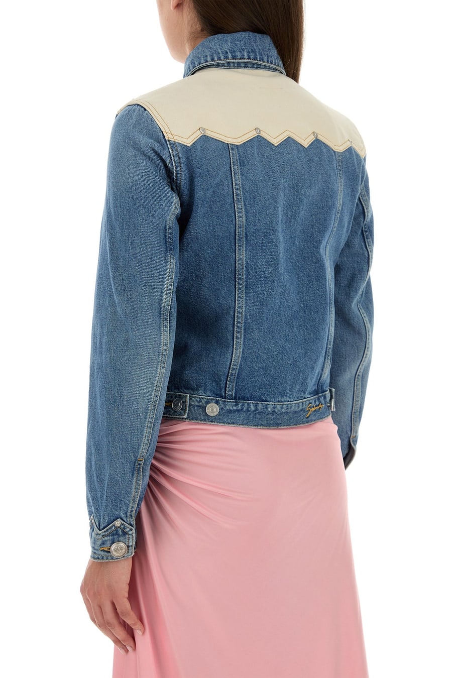 Givenchy Giubbino in denim, view 4