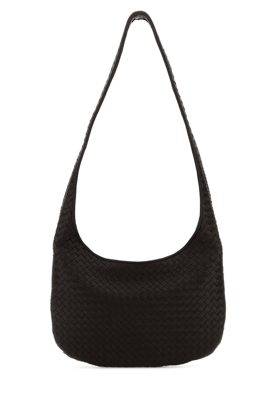 Bottega Veneta Borsa a tracolla Veneto in nappa marrone