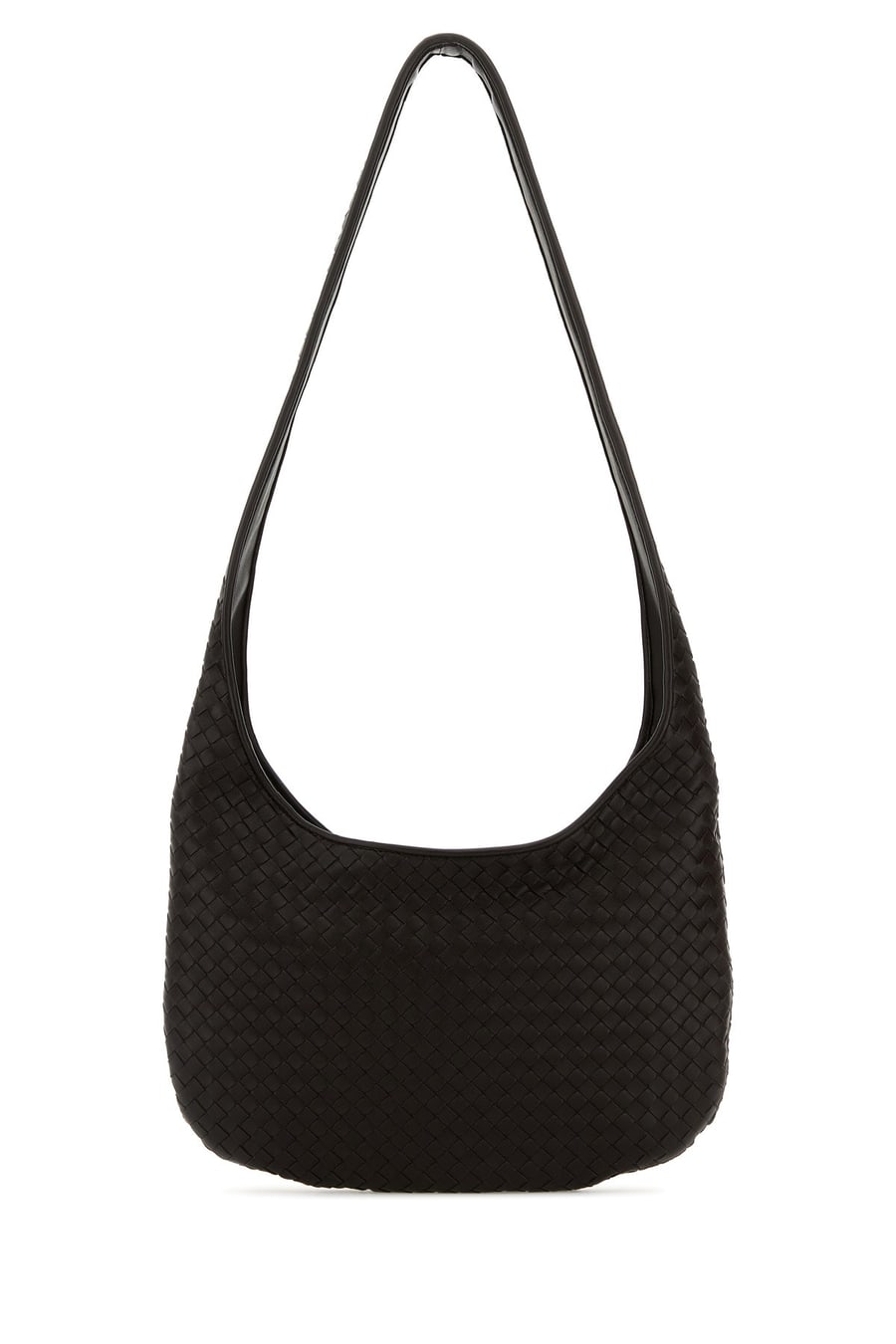 Bottega Veneta Borsa a tracolla Veneto in nappa marrone, view 3