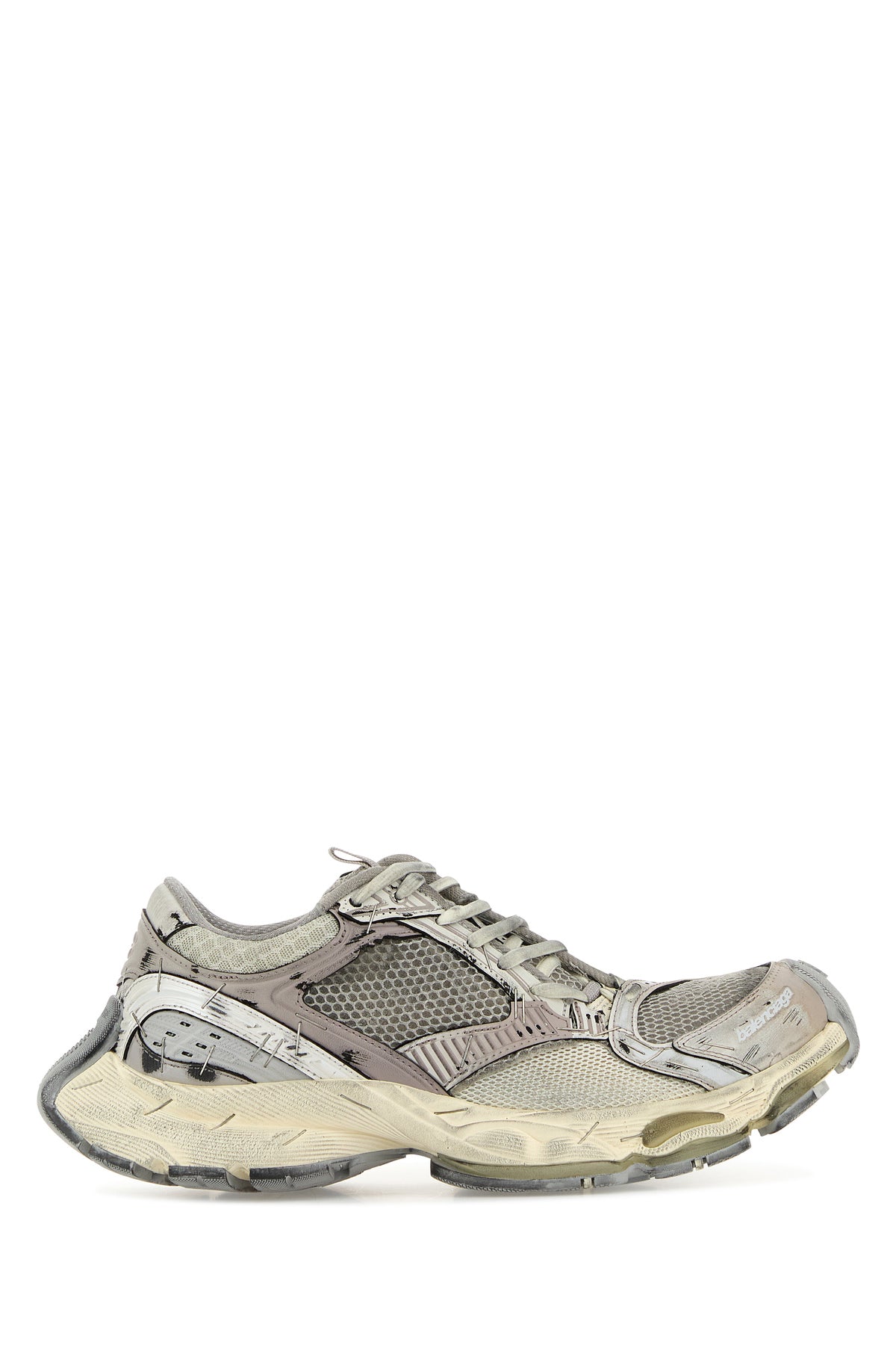 Balenciaga Sneakers Stapler multicolor in similpelle e rete