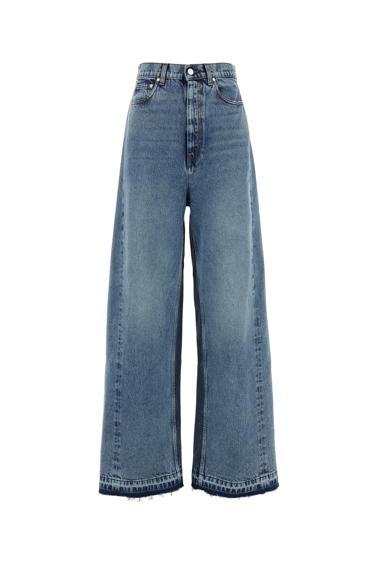 Stella McCartney Jeans dalla gamba ampia in denim