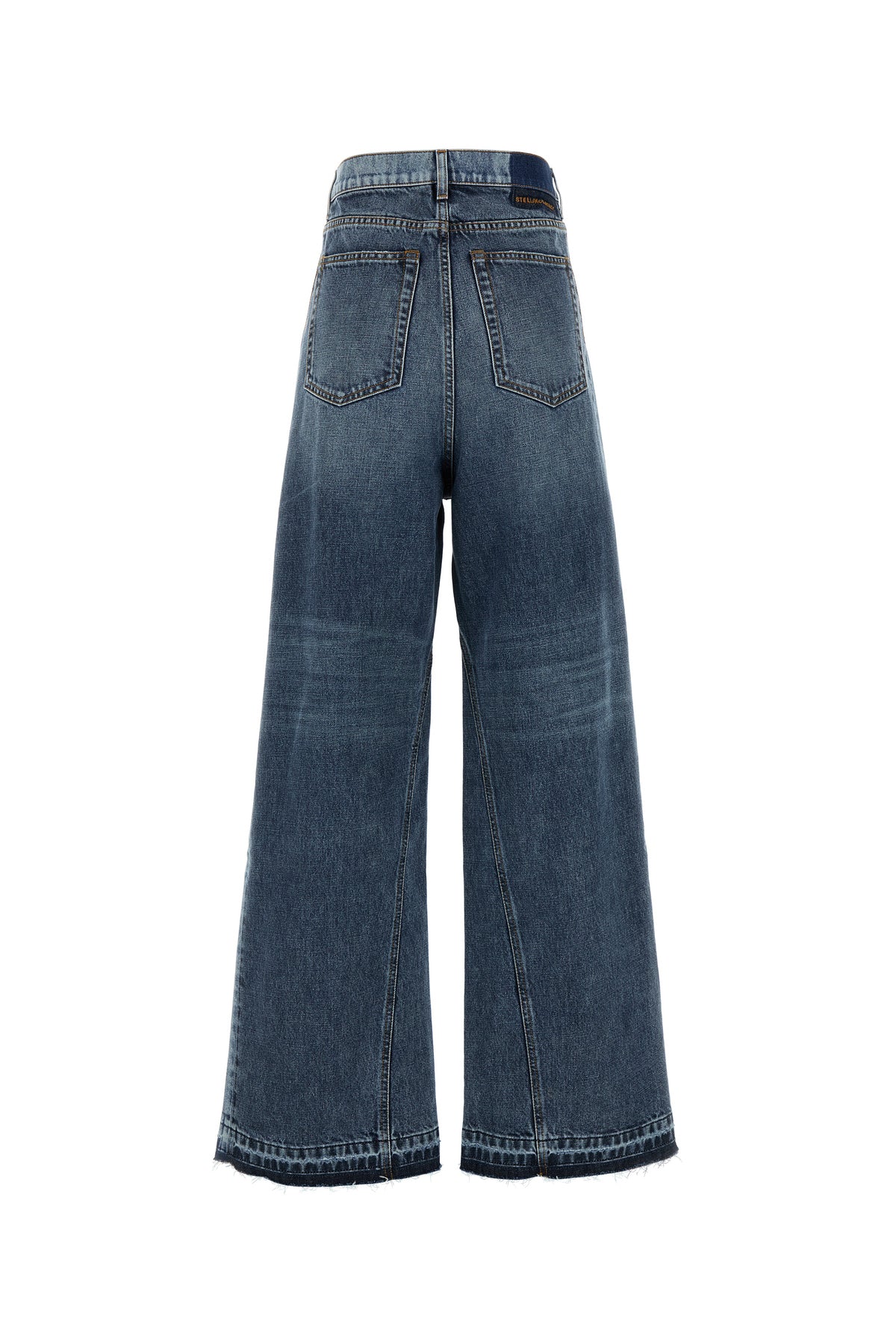 Stella McCartney Jeans dalla gamba ampia in denim, view 2