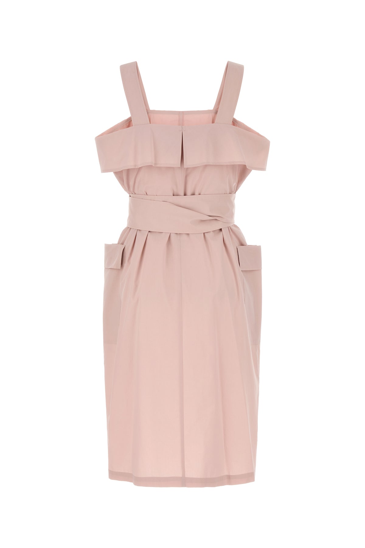 Max Mara Abito Arte1234 in cotone rosa, view 2