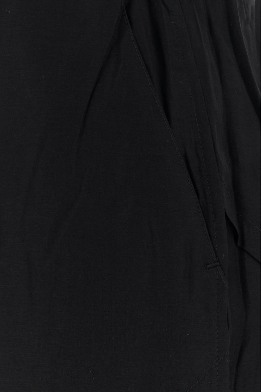 CO Pantalone in misto cotone nero, view 3