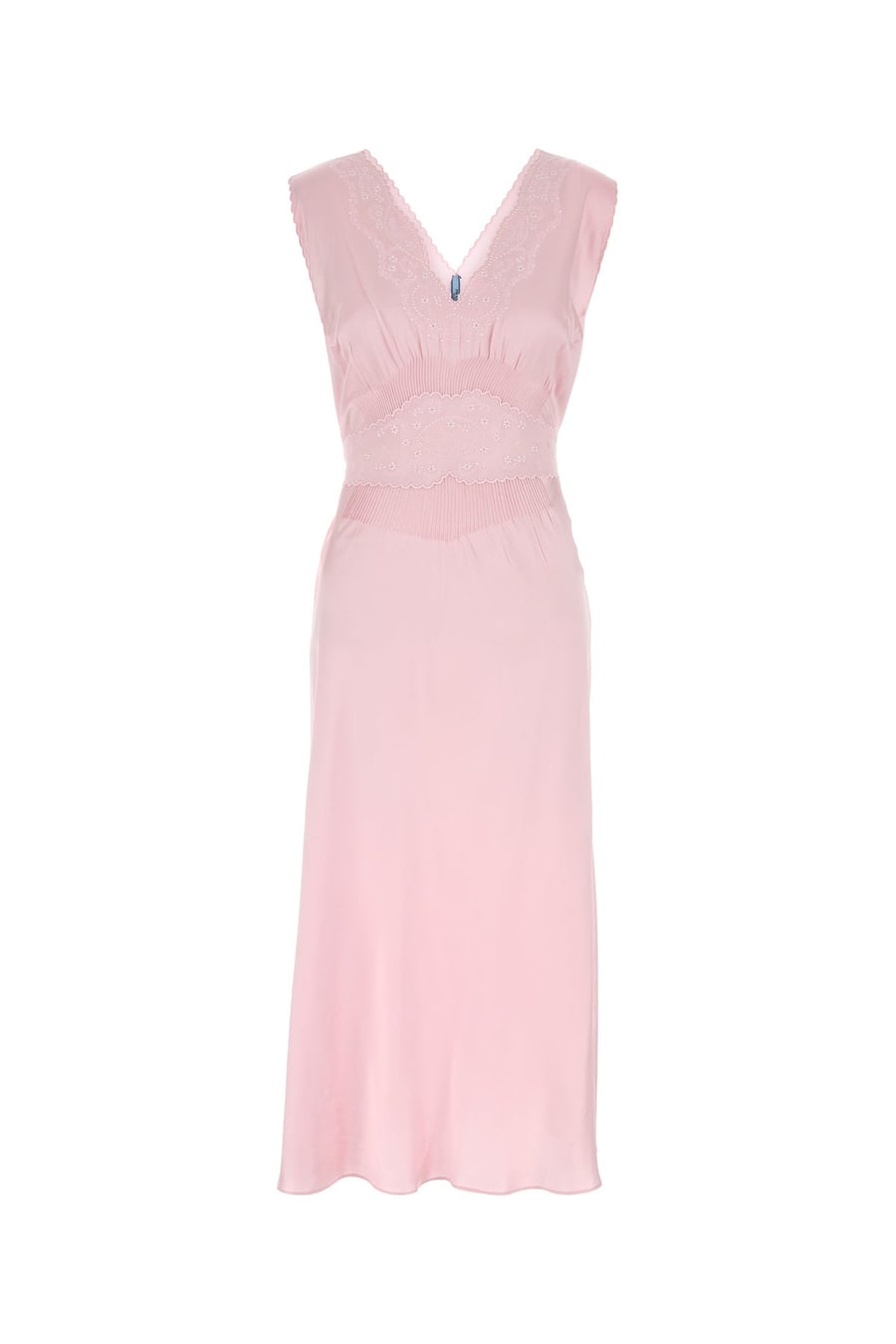 Prada Abito in raso rosa