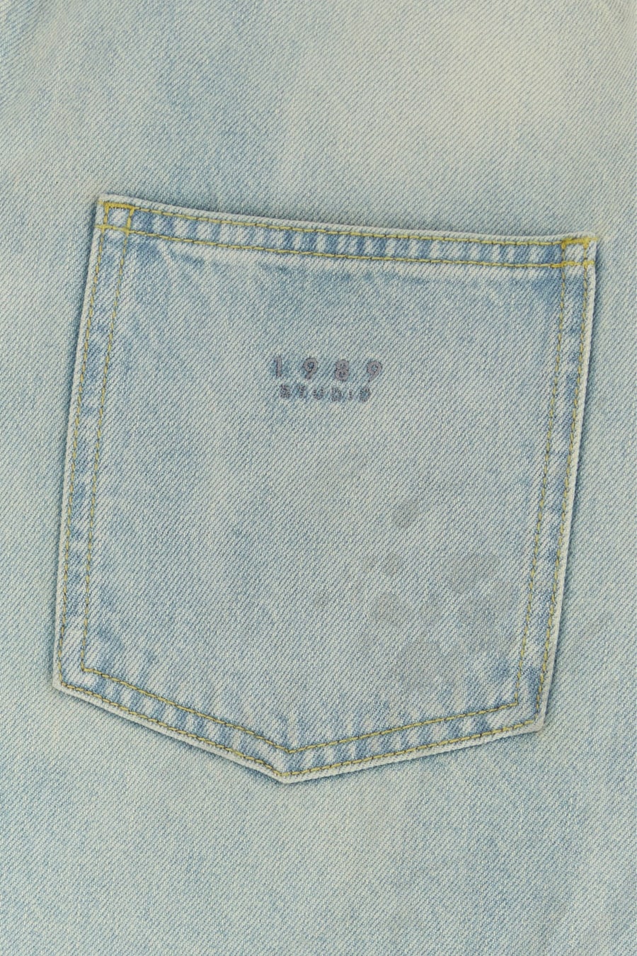 1989 STUDIO Camicia oversize in denim, view 3