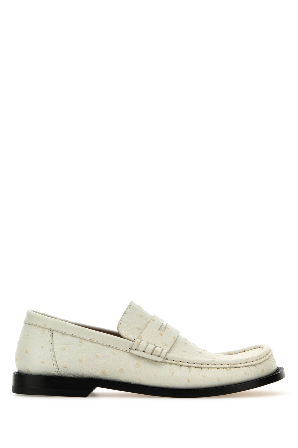 Loewe Mocassini Campo in pelle avorio