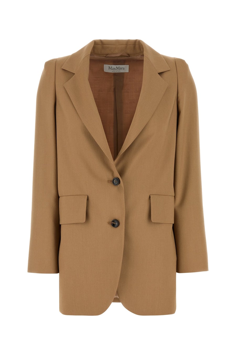 Max Mara Giacca Kitten in misto lana cammello