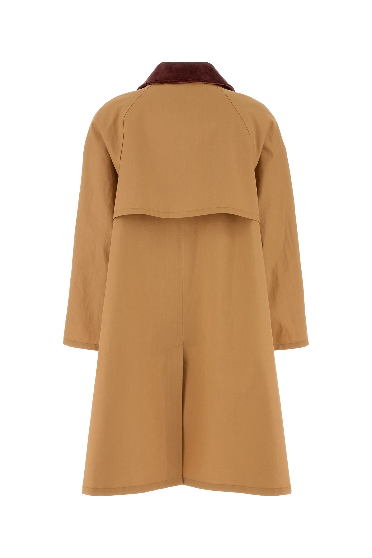 Prada Soprabito in cotone cammello, view 2