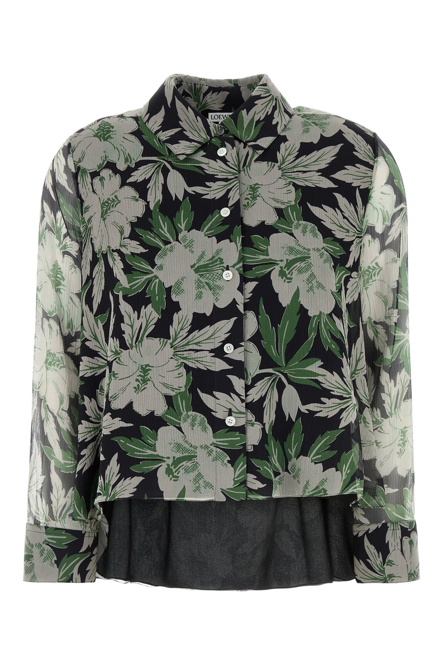 Loewe Camicia in seta stampata