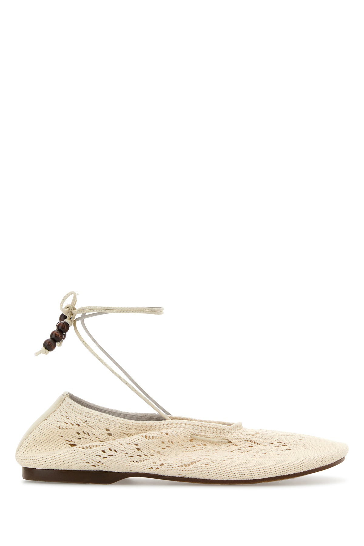 ALOHAS Ballerine Rosemary in crochet avorio