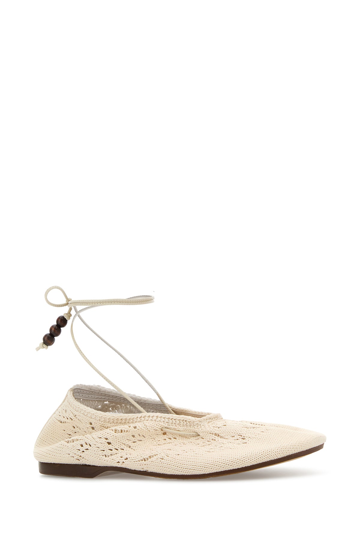 ALOHAS Ballerine Rosemary in crochet avorio, view 2