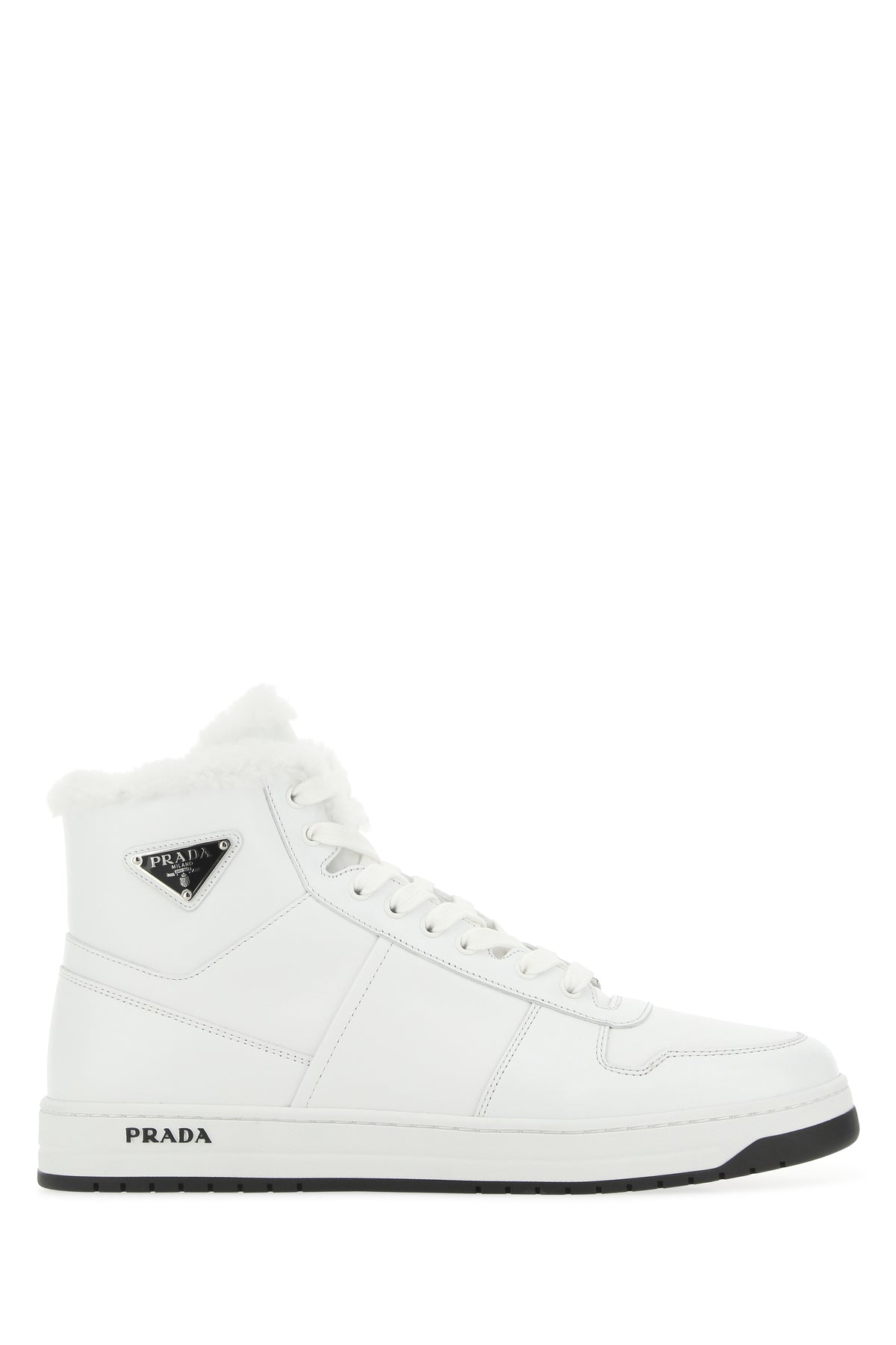 Prada Sneakers in pelle bianca