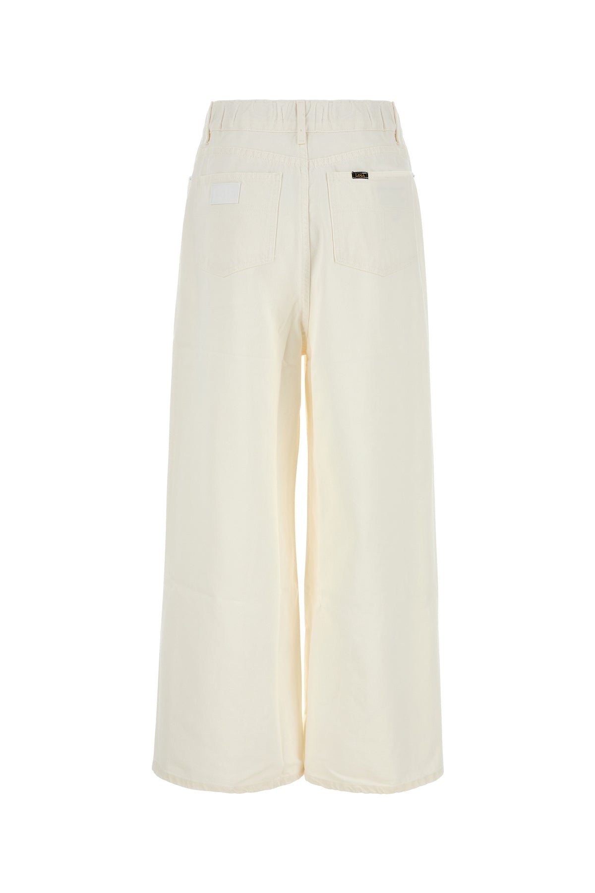 LOIS Jeans dalla gamba ampia Paloma in denim bianco, view 2