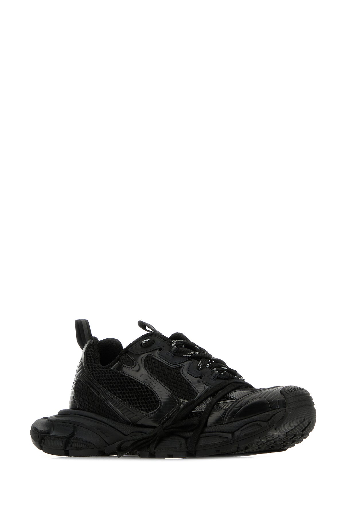 Balenciaga Sneakers 3XL nere in rete e gomma, view 2