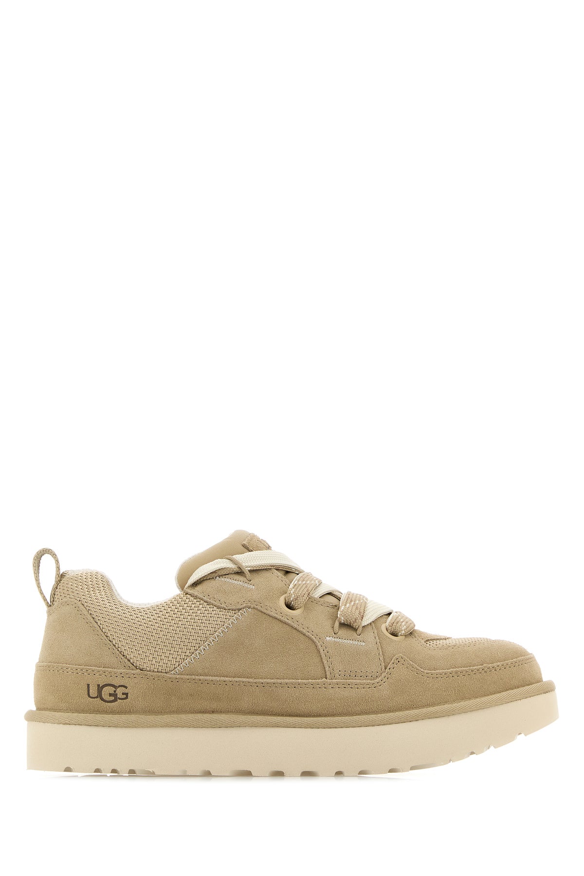 UGG Sneakers Lowmel in pelle scamosciata sabbia