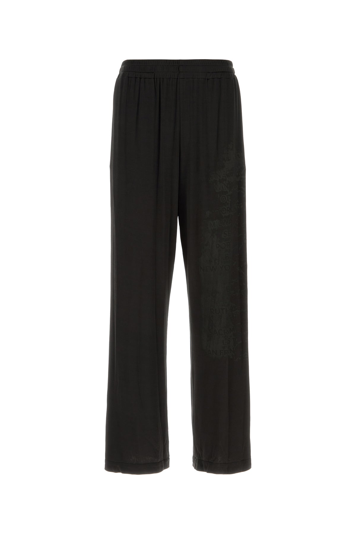 Diesel Pantalone P-Jesper in acetato stretch nero