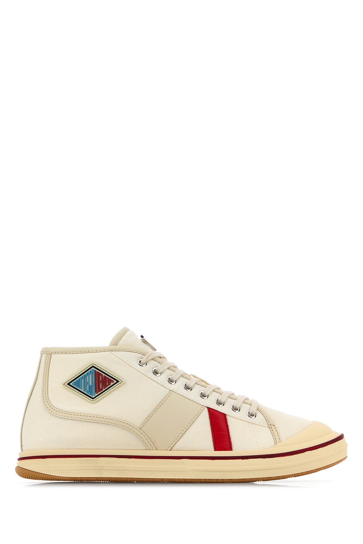 Bottega Veneta Sneakers Summer in tela bianca