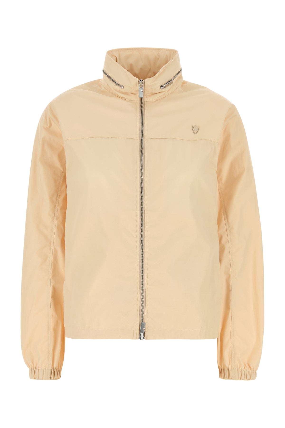 Burberry Giacca a vento in misto nylon rosa carne