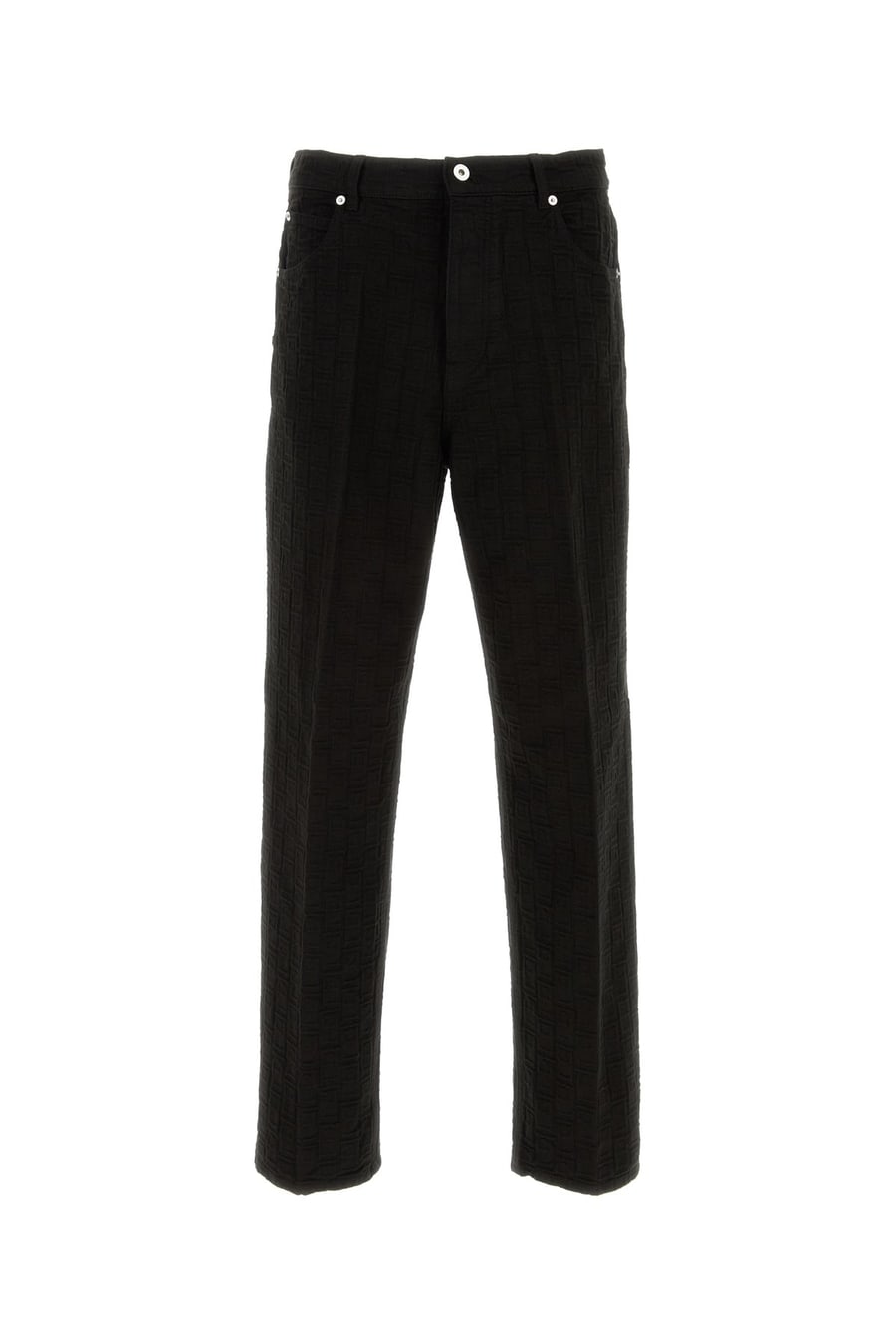 Ferragamo Pantalone in cotone nero