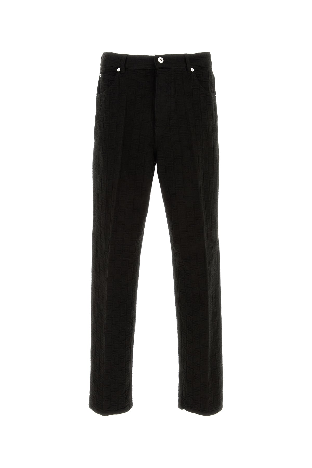Ferragamo Pantalone in cotone nero