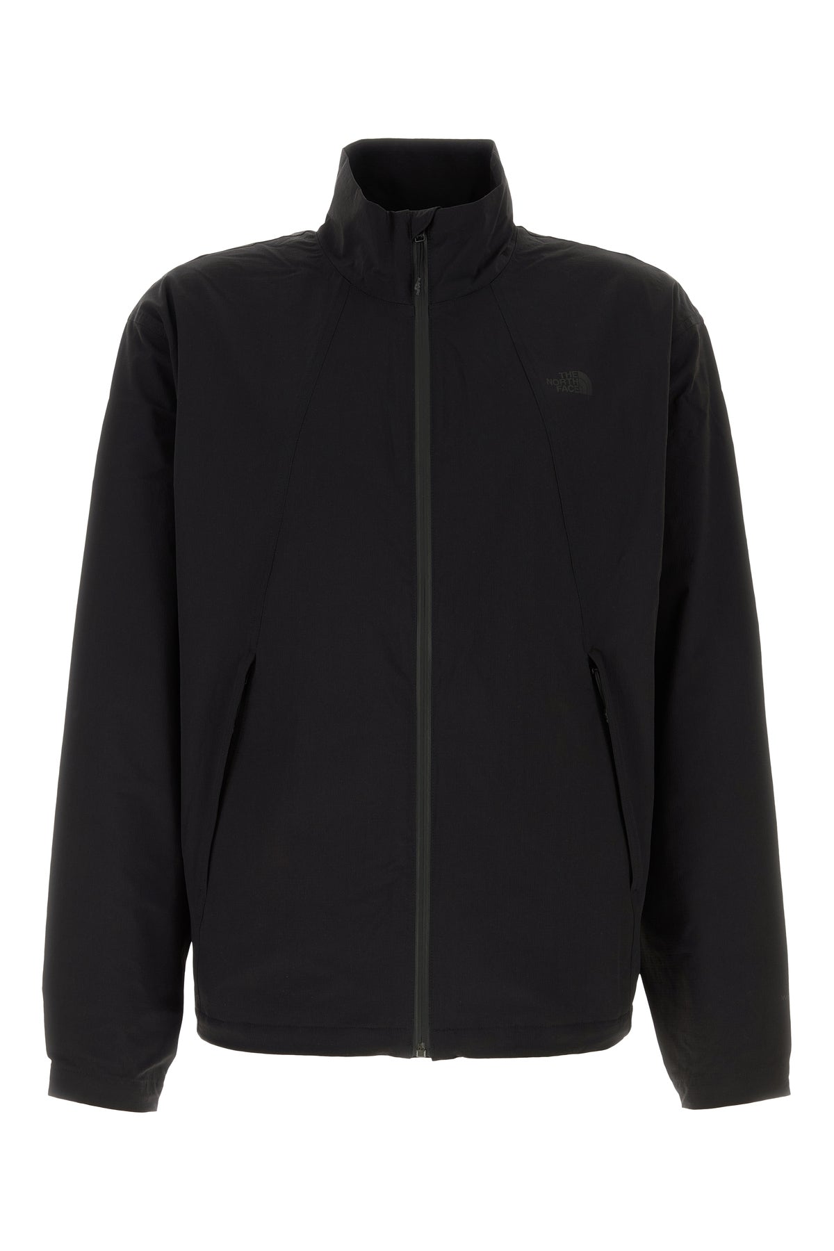The North Face Giacca a vento in nylon stretch nero