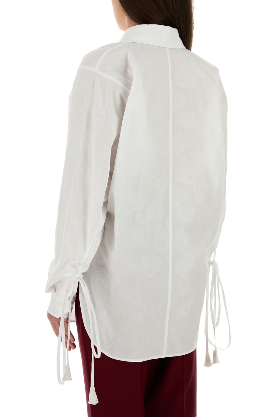 Gucci Camicia in cotone bianco, view 4