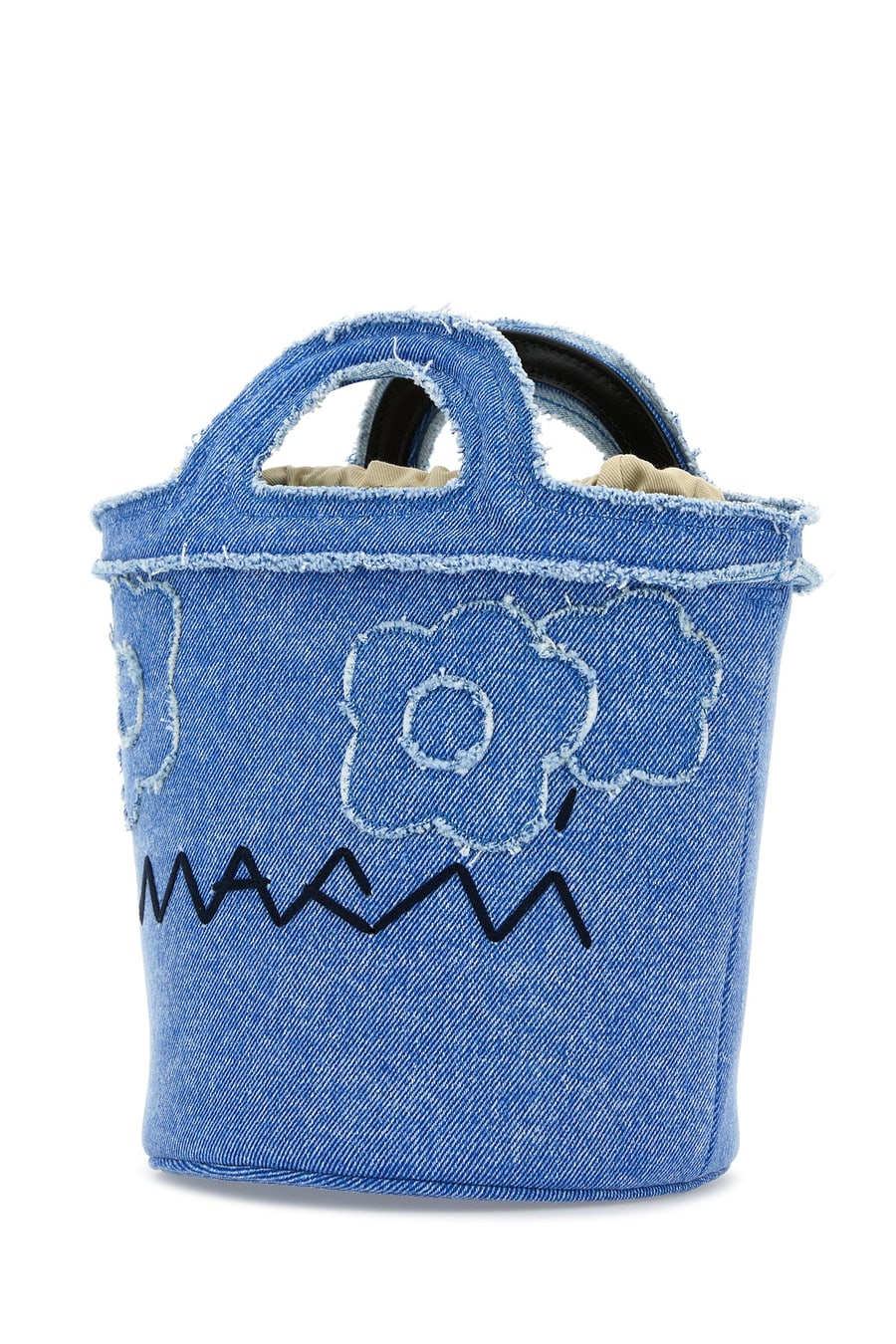 Marni Borsa a secchiello in denim, view 2