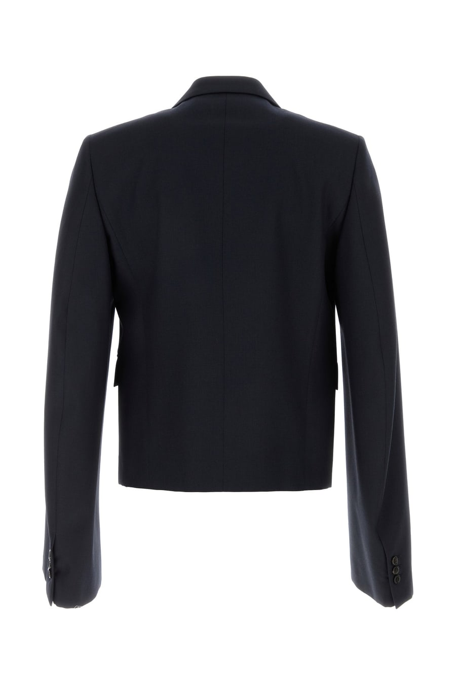 Loewe Giacca in lana blu notte, view 2