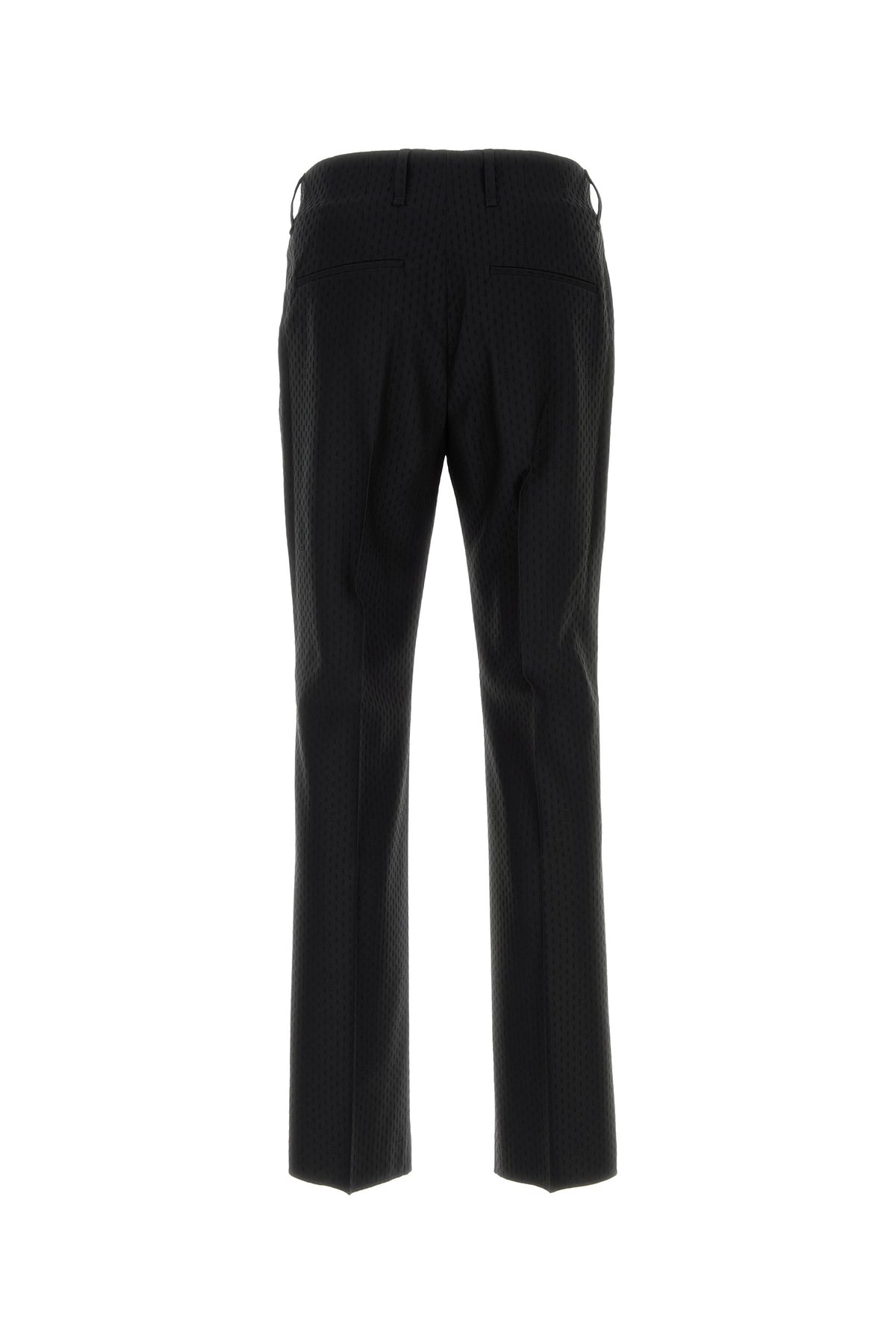 Fendi Pantalone in misto lana nera, view 2