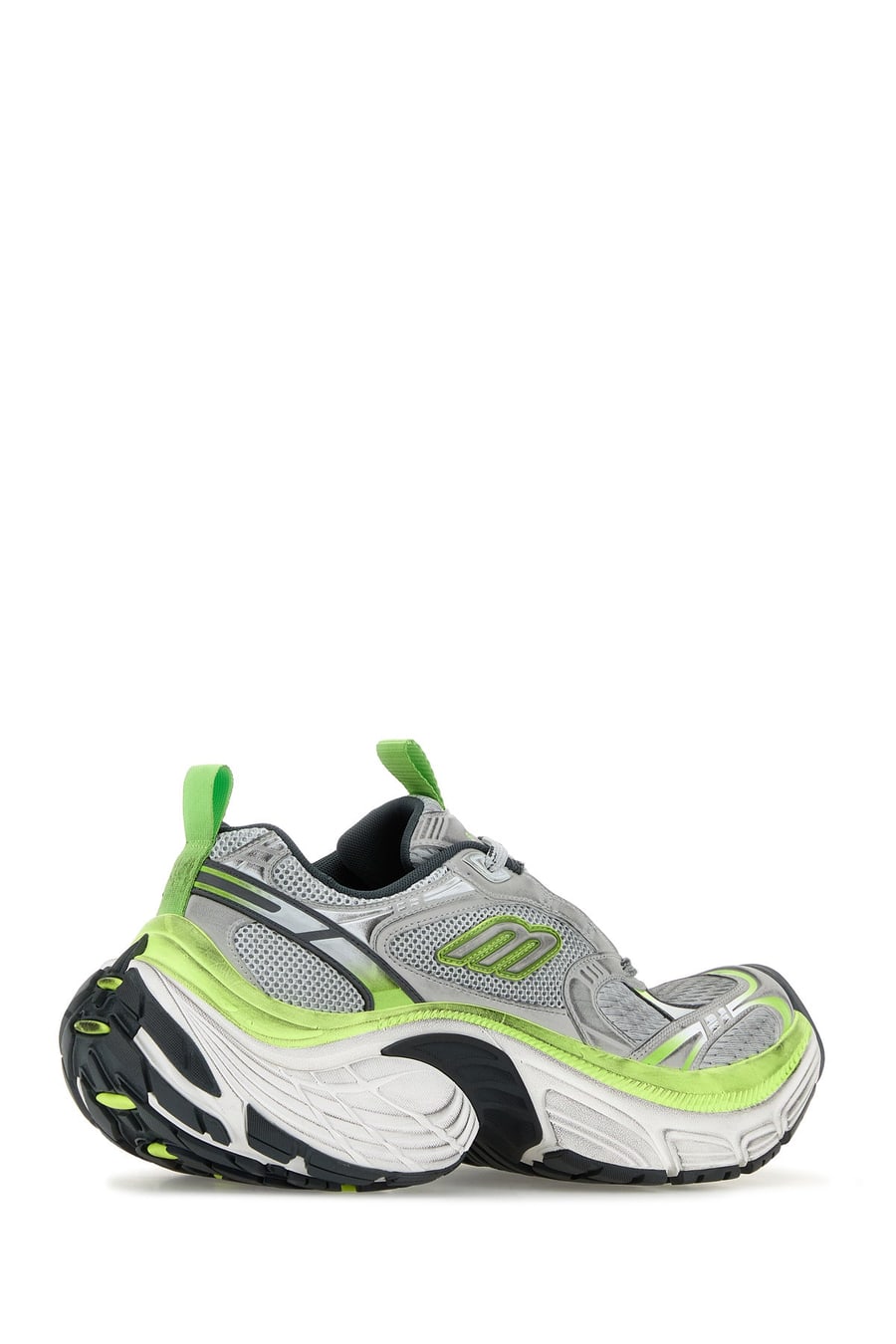 Balenciaga Sneakers 6XL multicolor in rete e gomma, view 3