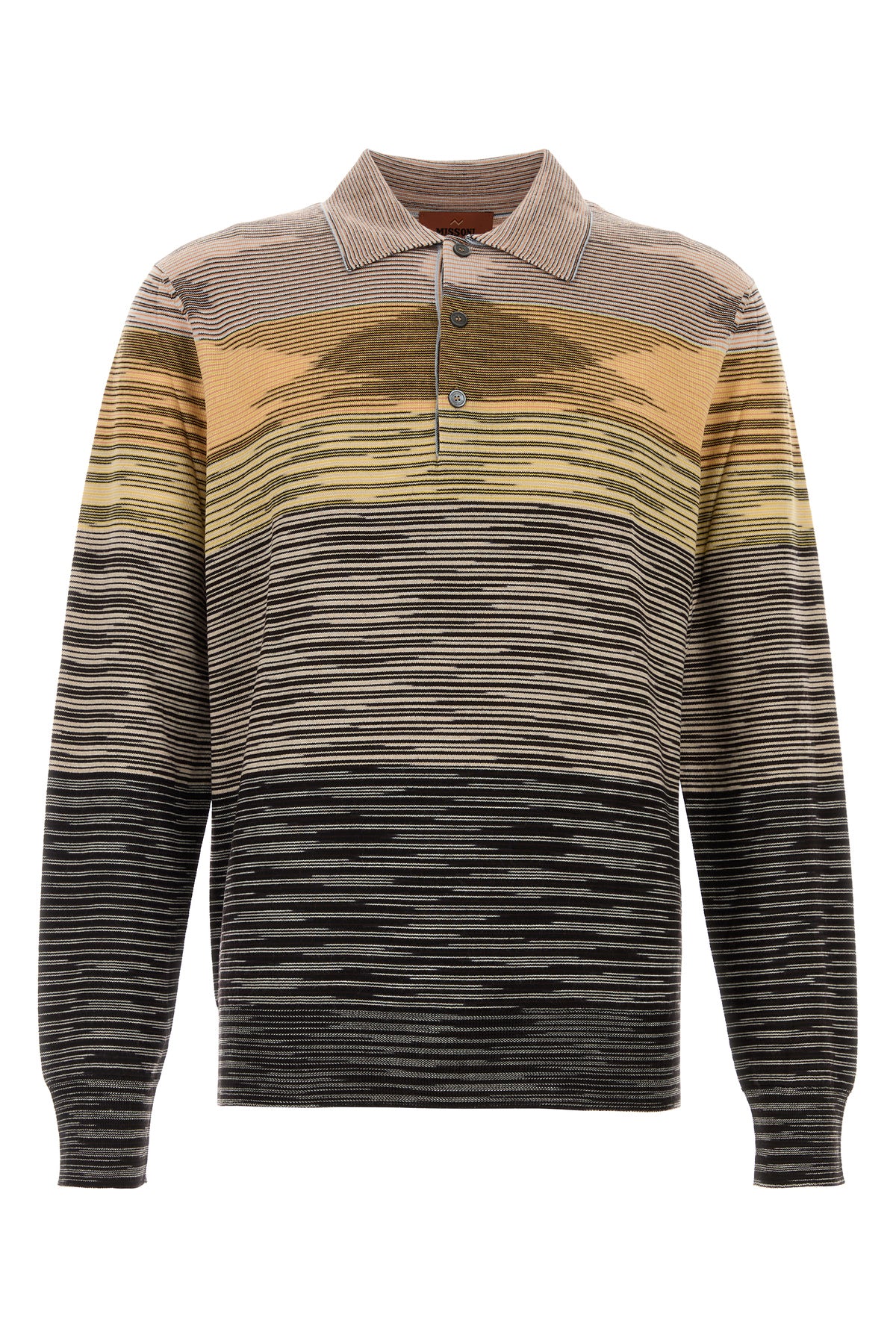 MISSONI Polo in lana ricamata
