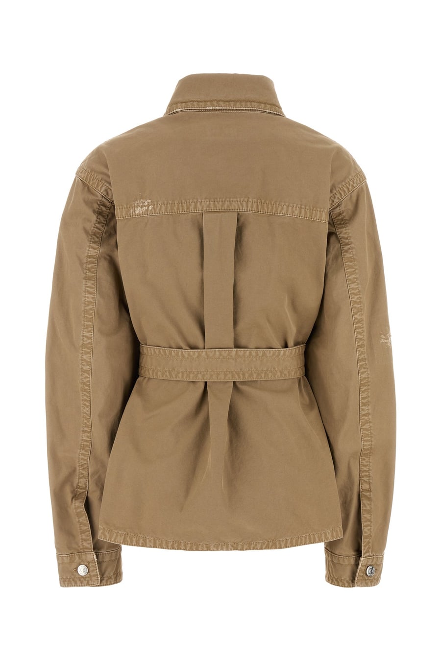 Dsquared2 Giubbino in cotone beige, view 2