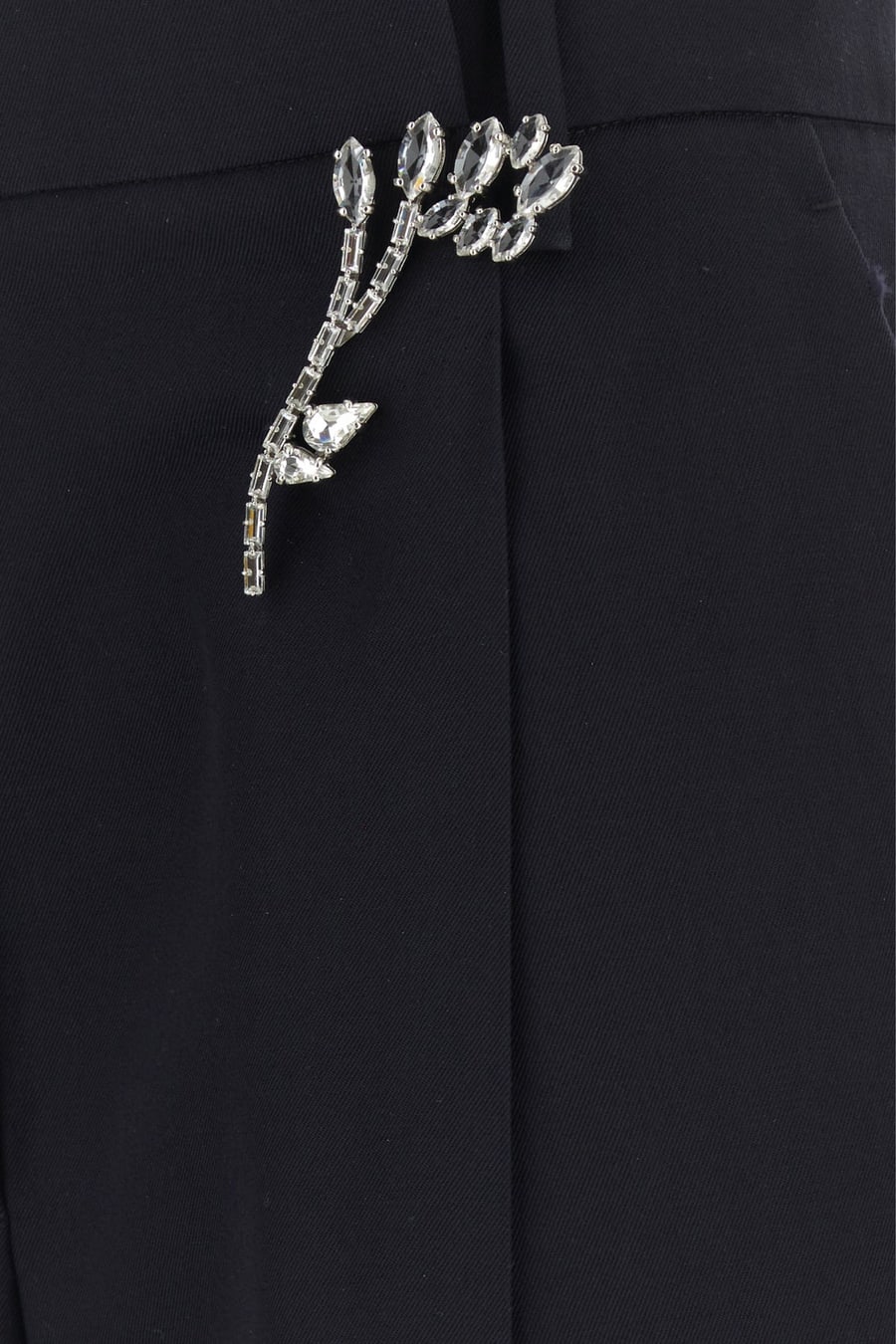 Prada Pantalone in gabardine nero, view 5