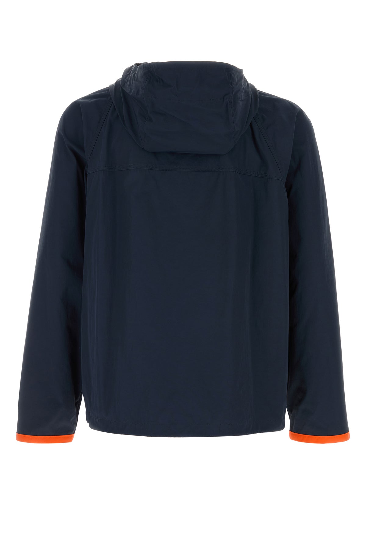 FAY Giacca a vento in nylon blu navy, view 2