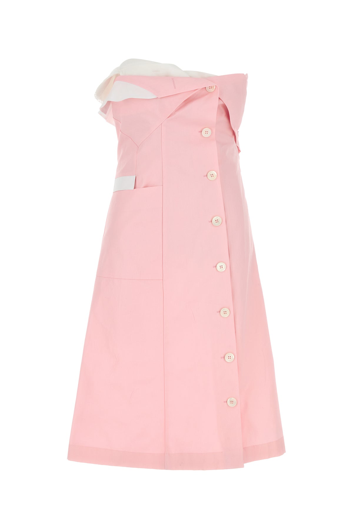 Miu Miu Abito in popeline rosa