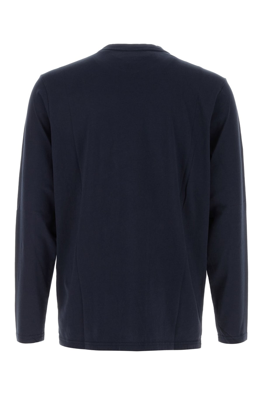 Autry T-shirt in cotone blu scuro, view 2