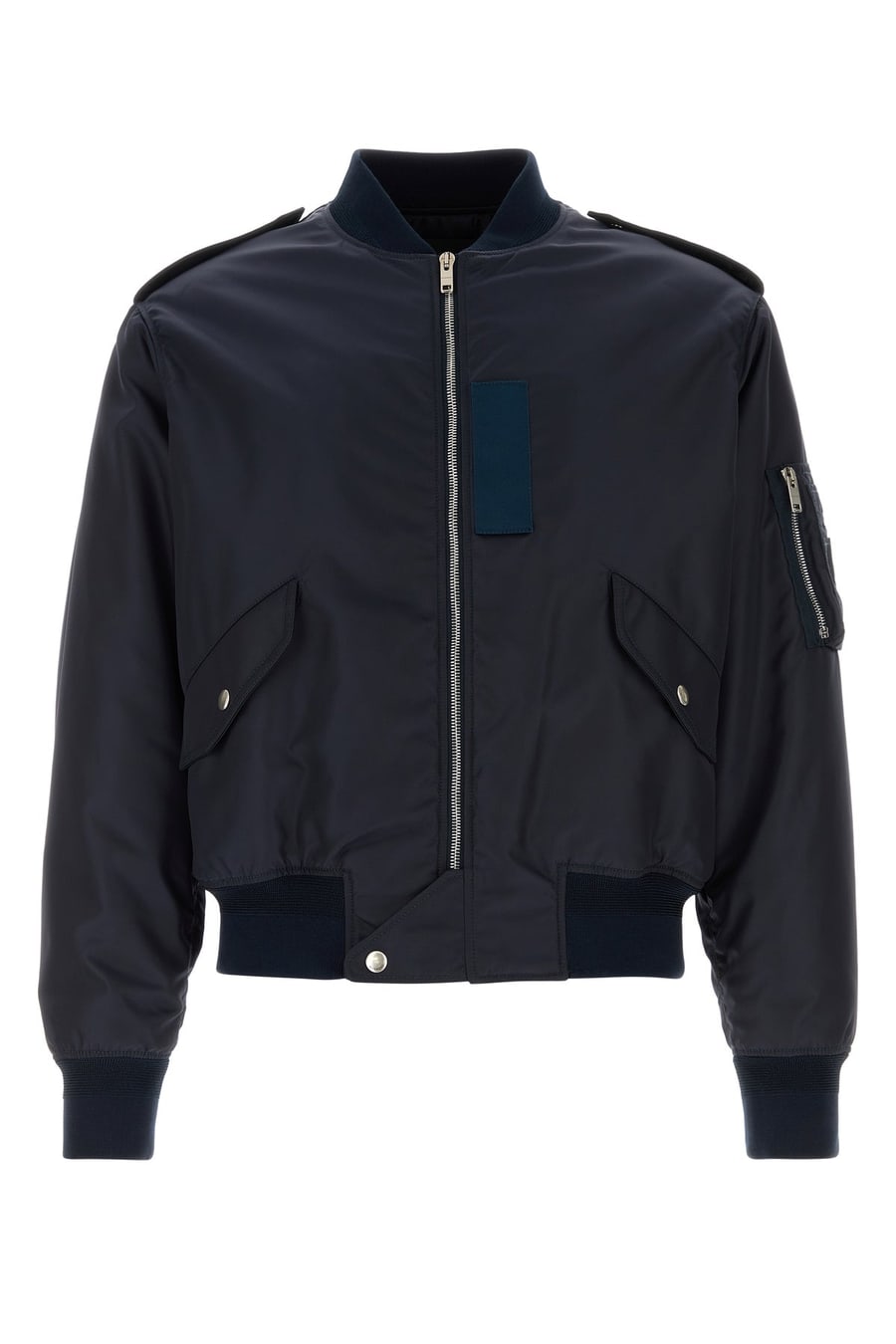 Givenchy Bomber in nylon blu navy