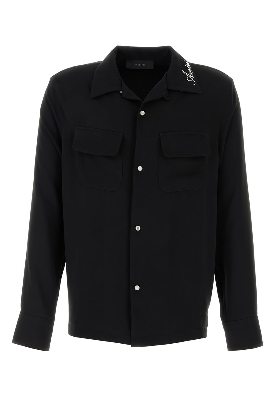Amiri Camicia in poliestere nero